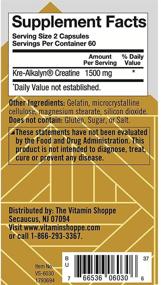 img 2 attached to 💪 True Athlete Kre Alkalyn 1,500mg: Powerful Muscle Builder, Strength Enhancer and Performance Booster - Buffered Creatine NSF Certified for Sport (120 Capsules)