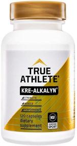 img 3 attached to 💪 Настоящий атлет Kre Alkalyn 1,500 мг: Мощный строитель мышц, усилитель силы и повышатель производительности - Буферизованный креатин, сертифицированный NSF для спорта (120 капсул)