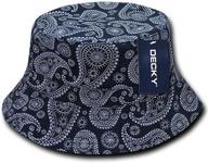 decky 459 pl blk 07 paisley bucket black logo