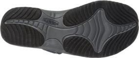 img 1 attached to 👣 KEEN Black Gargoyle ARUBA Sandals: Stylish Men's Athletic Shoes