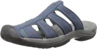 👣 keen black gargoyle aruba sandals: stylish men's athletic shoes логотип