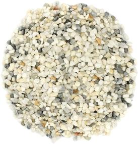 img 3 attached to 🪨 Royal Ram Natural White Pea Gravel & Pebbles – Premium 2lb Bag | Ideal for Interior Decor, Landscaping, Vases, Aquariums, and more!
