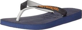 img 4 attached to 👦 Black Havaianas Toddler Boys' Sandals - Kids' Shoes