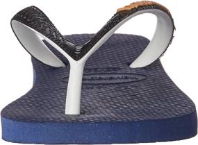 img 3 attached to 👦 Black Havaianas Toddler Boys' Sandals - Kids' Shoes