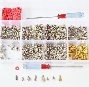 img 3 attached to DANA FRED 660pcs PC Screws & Standoff Assortment Kit - M3 M5 M6 Phillips Head Set for Computer Case, Motherboard, Fan, Power Graphics - Includes Phillips Screwdriver