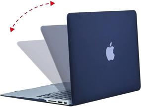 img 1 attached to Совместимый с чехлом MacBook Air 13 дюймов старой версии 2010-2017 года выпуска (модели: A1466 и аксессуары для ноутбука) от MOSISO