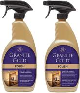 🔒 enhance and protect surfaces with granite gold polish - 24fl.oz.(750ml) 2 pack logo