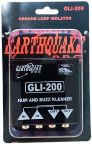 img 1 attached to 🔊 Earthquake Sound GLI-200 Ground Loop Isolator with Hum and Buzz Cleaning, RCA 600 Ohm In/Out