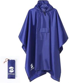 img 4 attached to Multifunctional Womens Waterproof Outdoor Raincoat Outdoor Recreation for Outdoor Clothing