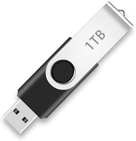 img 4 attached to 💻 Ultra High Speed USB 3.0 Флеш-накопитель F-Security 1ТБ: Скорость 100 Мб/с, Поворотный дизайн, 1000 ГБ Данных для ПК/Ноутбука.