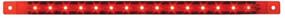 img 3 attached to 💡 GG Grand General 76315 Surface Mount 12" Red Ultra Thin Sealed Light Bar with 15 LED Markers and Clearances