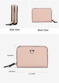 img 2 attached to 👜 Accordion Zipper Pocket Women's Handbags & Wallets in Wallets - Credit Holder