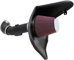 img 4 attached to 🚀 K&amp;N Cold Air Intake Kit: Enhance Chevrolet (Camaro) Performance 2012-2015: Legal, Horsepower Boost - 57-3078
