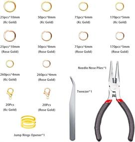 img 3 attached to 🔬 YUGARUZY Gold Tweezers: Ideal Accessories for Your Creative Projects