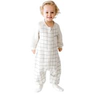 👶 tealbee dreamsie toddler baby sleep suit with sleeves, walkable wearable blanket with feet and sleeves for walking babies. tog 0.8 toddler sleep bag to keep warm (2t-3t) logo