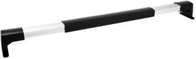 img 4 attached to 🚪 Adjustable SnowyFox RV Screen Door Cross Bar Handle - Universal Grab Handle for RV Motorhome Camper and Travel Trailer - Sturdy and Secure Grip - Non-Slip Black Design - 21-5/8 to 28-5/8 Inch Length