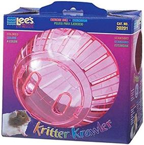 img 1 attached to 🐹 Lee's Kritter Krawler 7-Inch Standard Exercise Ball - Colored (Colors May Vary)
