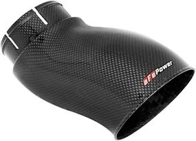 img 4 attached to 💨 AFe Power 54-72203-SF Momentum GT Carbon Fiber Dynamic Air Scoop