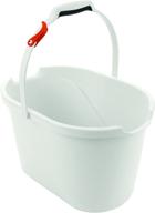 🧺 oxo good grips angled measuring mop bucket: convenient 4 gallon size with enhanced ergonomic handle logo