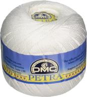 🧶 dmc 993b3-b5200 petra crochet cotton thread: size 3, versatile and high-quality! logo