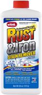 🧼 effective rust & iron stain remover: whink 26 ounce bottle logo