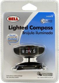 img 1 attached to Bell Automotive Multi-purpose Lighted Compass: Ultimate Navigation Tool in One Size!