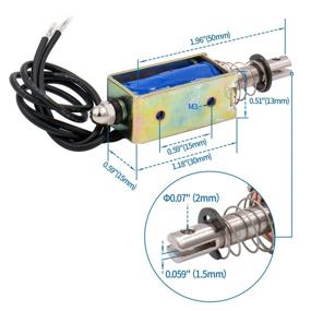 img 3 attached to Push-Pull Solenoid Electromagnet - Baomain JF 0530B