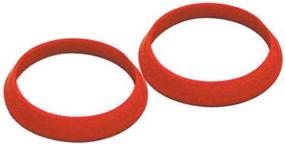 img 2 attached to 🔴 Plumb Pak 50918K Slip Joint Washers: 1-1/2-Inch, Red | Durable Plumbing Sealing Solution
