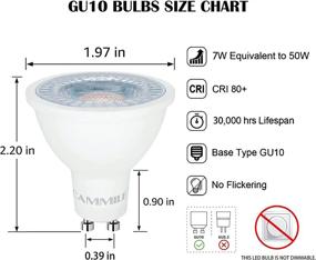 img 3 attached to Dazzling Dimmable Delight: CAMMILE Equivalent Recessed Lighting Replacement