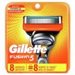 gillette fusion power 🪒 razor refill cartridges 8 pack logo
