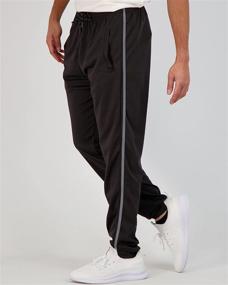 img 3 attached to Sweatpants Basketball Athletic Training Pockets Sports & Fitness for Running