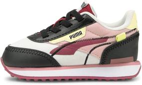 img 4 attached to 👟 Stylish PUMA Twofold White Nimbus Cloud Paradise Boys' Sneakers – Perfect for Active Feet!