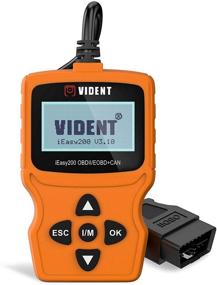 img 4 attached to 🚗 Effortless Engine Diagnostics: VIDENT iEasy200 OBDII/EOBD CAN Car Code Reader with I/M Readiness