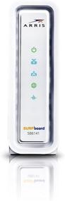 img 2 attached to ARRIS SURFboard SB6141 Cable Modem - Enhanced DOCSIS 3.0 Speeds - Retail Packaging, White