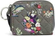 👜 recycled women's handbags & wallets by vera bradley - zip around protection blooms collection logo