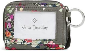 img 2 attached to 👜 Recycled Women's Handbags & Wallets by Vera Bradley - Zip Around Protection Blooms Collection