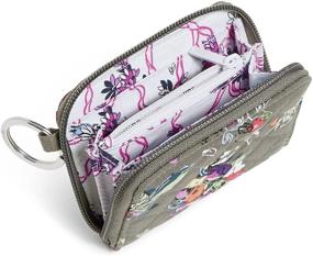 img 3 attached to 👜 Recycled Women's Handbags & Wallets by Vera Bradley - Zip Around Protection Blooms Collection