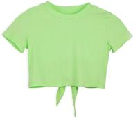 premium qiansili girls' clothing: shirts with sleeves for children logo