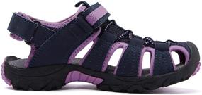 img 3 attached to 👧 BMCiTYBM Closed Outdoor Sandals: Adorable and Durable Shoes for Toddler Girls!