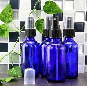 img 1 attached to 💧 Cobalt Atomizer Bottles: Enhance Your Essential Oil Experience with a Sprayer