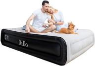 🛏️ dido queen size air mattress, elevated 18-inch inflatable bed with built-in pump, flocked top and sides - perfect blow-up bed for guests logo