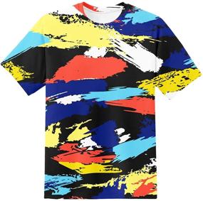 img 4 attached to 👕 YAJOOEY Animal Casual Boys' Clothing: Design Shirts and Tops for Tees & Shirts