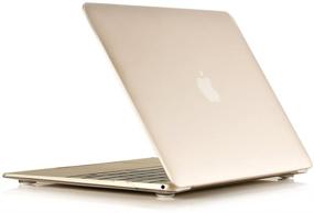 img 4 attached to 📱 RUBAN MacBook 12 Inch A1534 Case - Ultra-Thin Hard Shell Cover, Crystal Clear