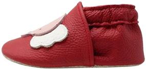 img 1 attached to 👟 YALION Soft Leather Baby Shoes with Suede Sole | Anti-Slip Infant Toddler First Walking Crib Moccasins