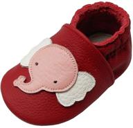 👟 yalion soft leather baby shoes with suede sole | anti-slip infant toddler first walking crib moccasins logo