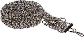 img 3 attached to 👑 Stylish Arsimus Chainmail Chain Link Belt for Fashionable Edge