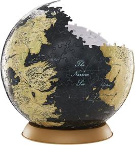 img 4 attached to 🌍 Explore the World of Thrones with 4D Cityscape Globe Puzzle