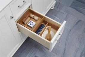 img 1 attached to 🎍 Bamboo Drawer Divider Package for KOHLER Tailored Vanities: K-99684-1WS