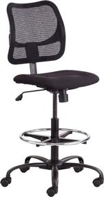 img 4 attached to 🪑 Safco Products Vue Mesh Extended-Height Chair 3395BL: Ergonomic and Breathable Mid-Back Chair in Black Mesh