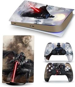 img 3 attached to Mmoptop PS5 Skin Digital Edition: Виниловые чехлы для PlayStation 5 Digital Edition - Скины для контроллера и консоли